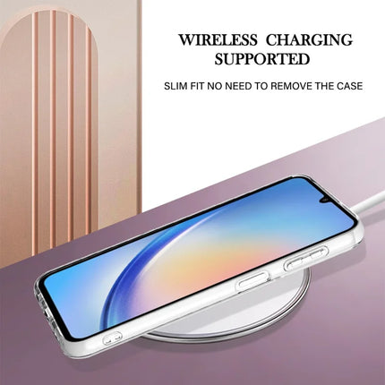 For Samsung Galaxy A26 5G TPU Case with IMD Marble Pattern Electroplated Back Cover