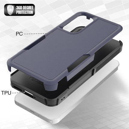 For Samsung Galaxy A56 5G Case 2 in 1 PC + TPU Shockproof Phone Cover