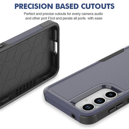 For Samsung Galaxy A56 5G Case 2 in 1 PC + TPU Shockproof Phone Cover