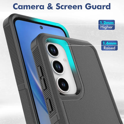 For Samsung Galaxy A56 5G Case 2 in 1 PC + TPU Shockproof Phone Cover
