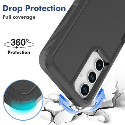 For Samsung Galaxy A56 5G Case 2 in 1 PC + TPU Shockproof Phone Cover