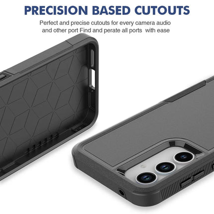 For Samsung Galaxy A56 5G Case 2 in 1 PC + TPU Shockproof Phone Cover