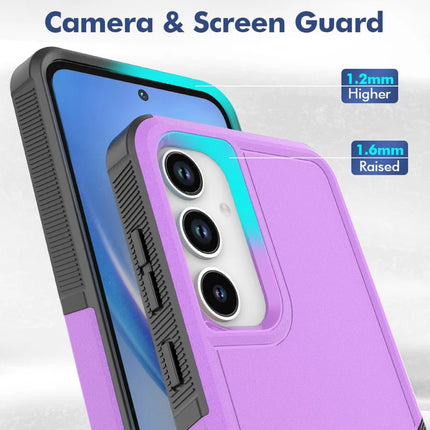 For Samsung Galaxy A56 5G Case 2 in 1 PC + TPU Shockproof Phone Cover