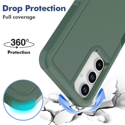 For Samsung Galaxy A56 5G Case 2 in 1 PC + TPU Shockproof Phone Cover