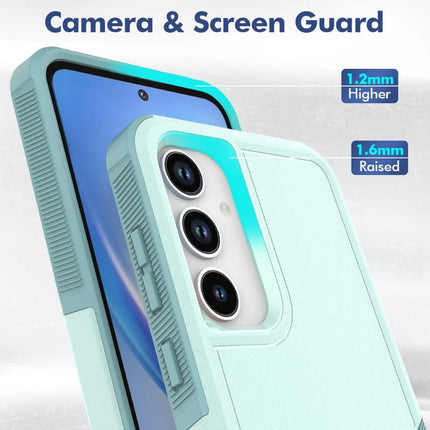 For Samsung Galaxy A56 5G Case 2 in 1 PC + TPU Shockproof Phone Cover