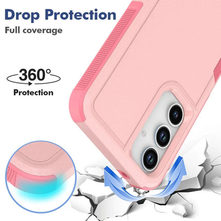 For Samsung Galaxy A56 5G Case 2 in 1 PC + TPU Shockproof Phone Cover