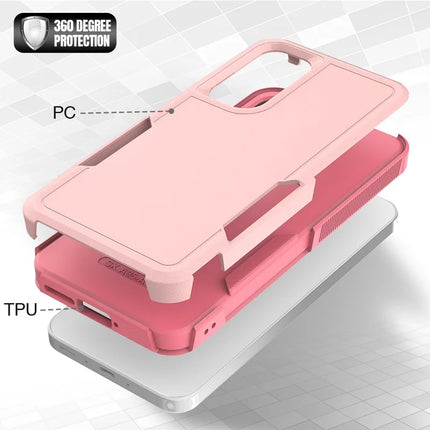 For Samsung Galaxy A56 5G Case 2 in 1 PC + TPU Shockproof Phone Cover