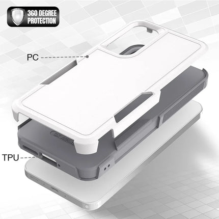 For Samsung Galaxy A56 5G Case 2 in 1 PC + TPU Shockproof Phone Cover