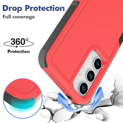 For Samsung Galaxy A56 5G Case 2 in 1 PC + TPU Shockproof Phone Cover