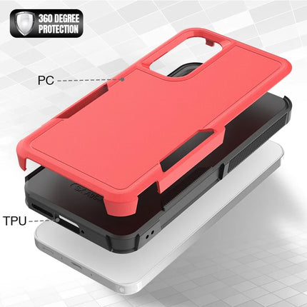 For Samsung Galaxy A56 5G Case 2 in 1 PC + TPU Shockproof Phone Cover