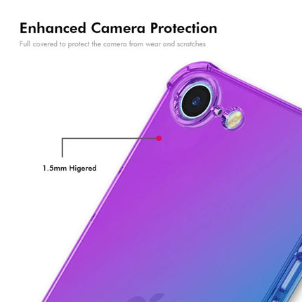 ENKAY For iPhone 16e Case Gradient Series Thickened Four Corner Anti-Drop TPU Phone Cover