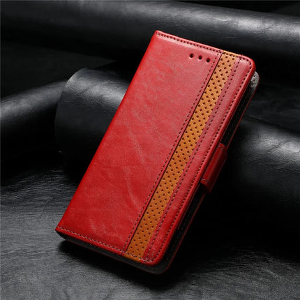 For iPhone 16e Case CASENEO 002 Series RFID Blocking Leather Wallet Stand Phone Cover