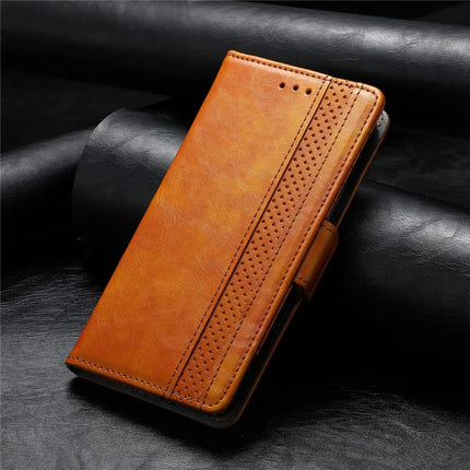 For iPhone 16e Case CASENEO 002 Series RFID Blocking Leather Wallet Stand Phone Cover