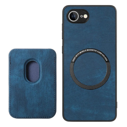 For iPhone 16e Case Retro Leather TPU Phone Back Cover with Detachable Card Slot