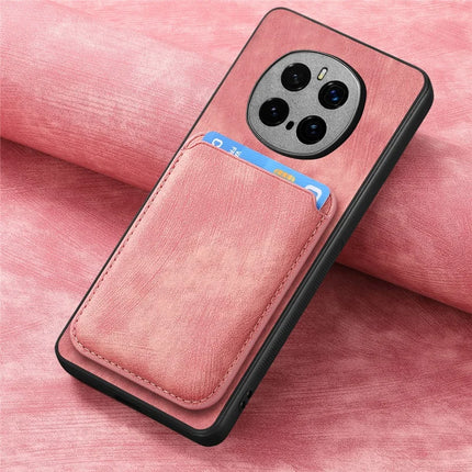For Honor Magic7 5G Case Retro Leather TPU Phone Back Cover with Detachable Card Slot