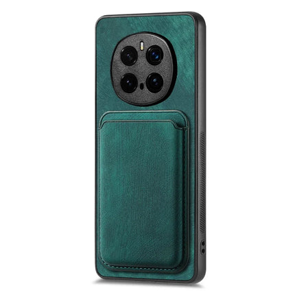For Honor Magic7 5G Case Retro Leather TPU Phone Back Cover with Detachable Card Slot