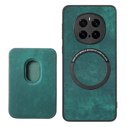 For Honor Magic7 5G Case Retro Leather TPU Phone Back Cover with Detachable Card Slot