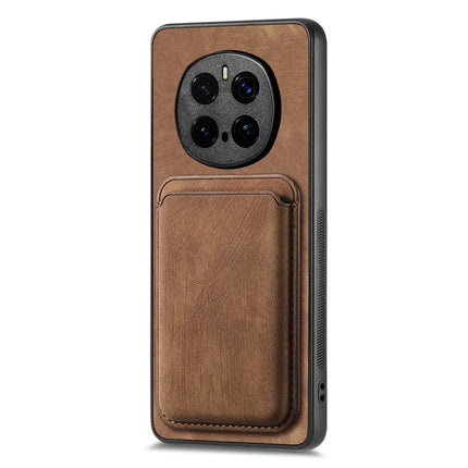 For Honor Magic7 5G Case Retro Leather TPU Phone Back Cover with Detachable Card Slot