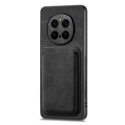 For Honor Magic7 5G Case Retro Leather TPU Phone Back Cover with Detachable Card Slot