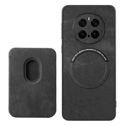 For Honor Magic7 5G Case Retro Leather TPU Phone Back Cover with Detachable Card Slot