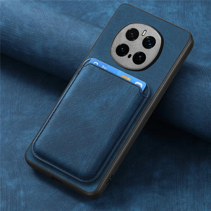 For Honor Magic7 5G Case Retro Leather TPU Phone Back Cover with Detachable Card Slot