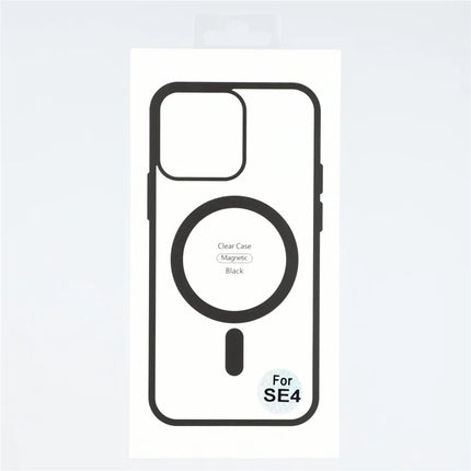 For iPhone 16e Case Compatible with MagSafe TPU + Acrylic Matte Phone Cover