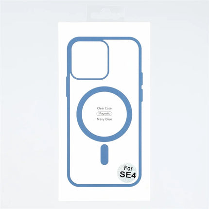 For iPhone 16e Case Compatible with MagSafe TPU + Acrylic Matte Phone Cover