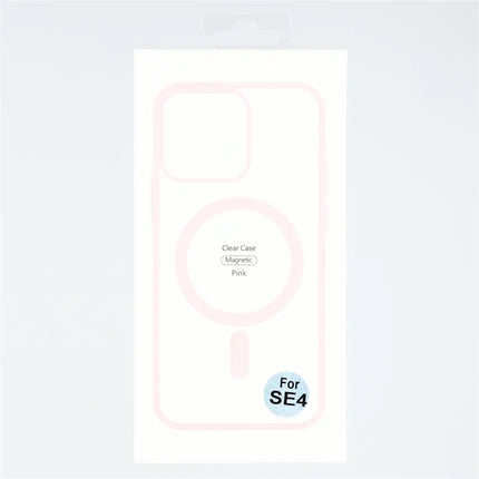 For iPhone 16e Case Compatible with MagSafe TPU + Acrylic Matte Phone Cover