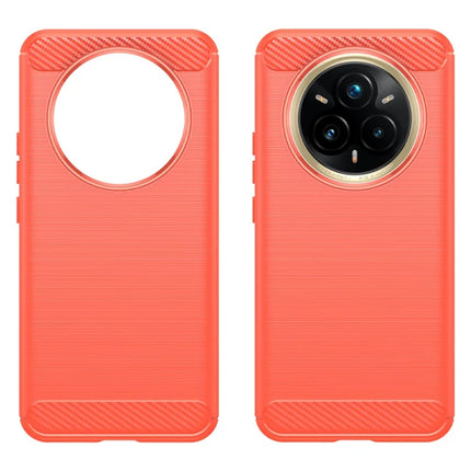 For Realme 14 Pro+ 5G Case Protective Phone Cover Carbon Fiber Texture Brushed