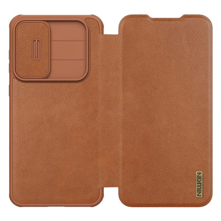 NILLKIN Qin Pro Series for Samsung Galaxy A56 5G Case with Card Slots Leather Phone Cover