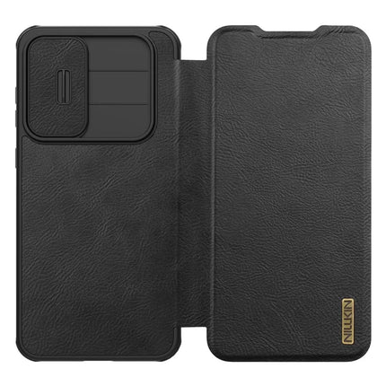NILLKIN Qin Pro Series for Samsung Galaxy A56 5G Case with Card Slots Leather Phone Cover