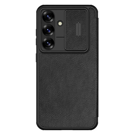 NILLKIN Qin Pro Series for Samsung Galaxy A56 5G Case with Card Slots Leather Phone Cover