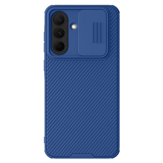 NILLKIN Camshield Pro Series for Samsung Galaxy A56 5G Case PC + TPU Slide Camera Lid Phone Cover - Blue