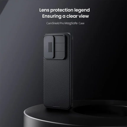 NILLKIN Camshield Pro for Samsung Galaxy A56 5G Case Compatible with MagSafe TPU + PC Phone Cover with Slider Camera Lid