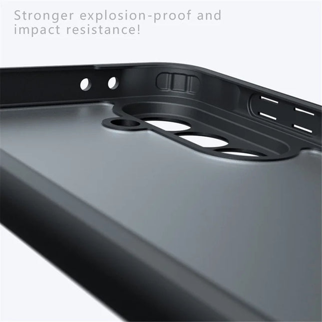 For Samsung Galaxy A56 5G Case TPU+PC Shockproof Clear Phone Cover