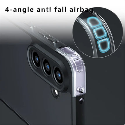 For Samsung Galaxy A56 5G Case TPU+PC Shockproof Clear Phone Cover