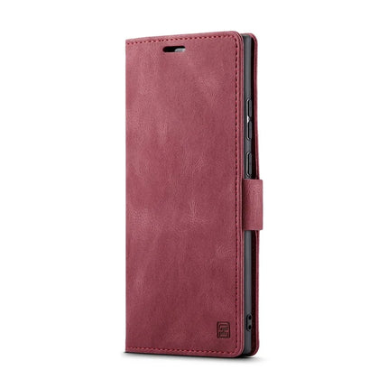For Samsung Galaxy Note20 Wallet Case AUTSPACE A01 Leather Stand Cover with RFID Blocking Card Holder