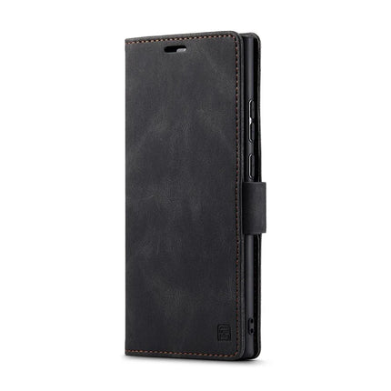 For Samsung Galaxy Note20 Wallet Case AUTSPACE A01 Leather Stand Cover with RFID Blocking Card Holder
