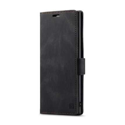For Samsung Galaxy Note 10 Plus 4G Wallet Case AUTSPACE A01 Leather Stand Cover with RFID Blocking Card Holder
