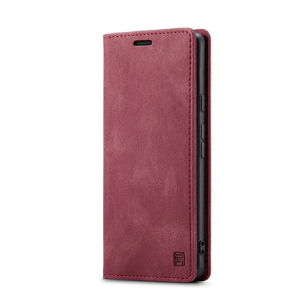 For Google Pixel 8 Wallet Case AUTSPACE A01 Leather Stand Cover with RFID Blocking Card Holder