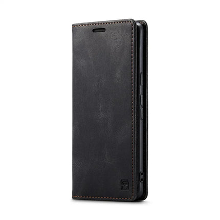 For Google Pixel 7a Wallet Case AUTSPACE A01 Leather Stand Cover with RFID Blocking Card Holder