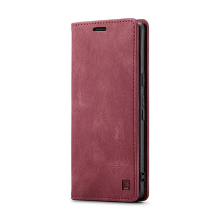 For Google Pixel 7a Wallet Case AUTSPACE A01 Leather Stand Cover with RFID Blocking Card Holder