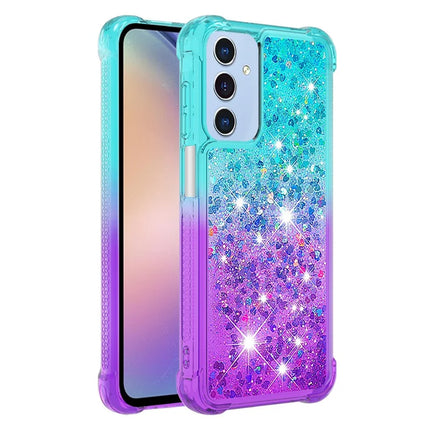 For Samsung Galaxy A26 5G TPU Case Gradient Quicksand Phone Back Cover