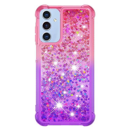 For Samsung Galaxy A26 5G TPU Case Gradient Quicksand Phone Back Cover