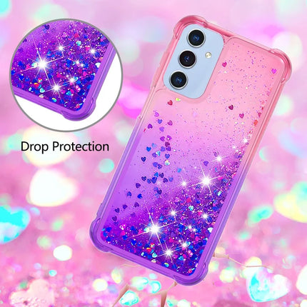 For Samsung Galaxy A26 5G TPU Case Gradient Quicksand Phone Back Cover