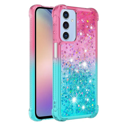 For Samsung Galaxy A26 5G TPU Case Gradient Quicksand Phone Back Cover