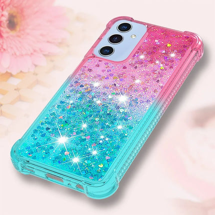 For Samsung Galaxy A26 5G TPU Case Gradient Quicksand Phone Back Cover