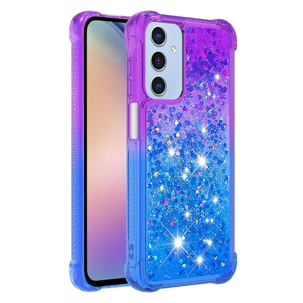 For Samsung Galaxy A26 5G TPU Case Gradient Quicksand Phone Back Cover