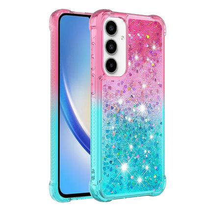 For Samsung Galaxy A36 5G TPU Case Gradient Quicksand Phone Back Cover