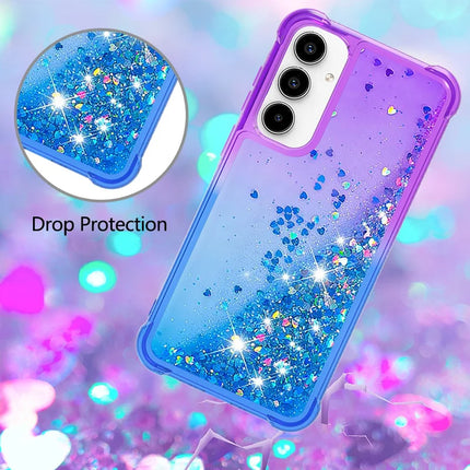 For Samsung Galaxy A36 5G TPU Case Gradient Quicksand Phone Back Cover